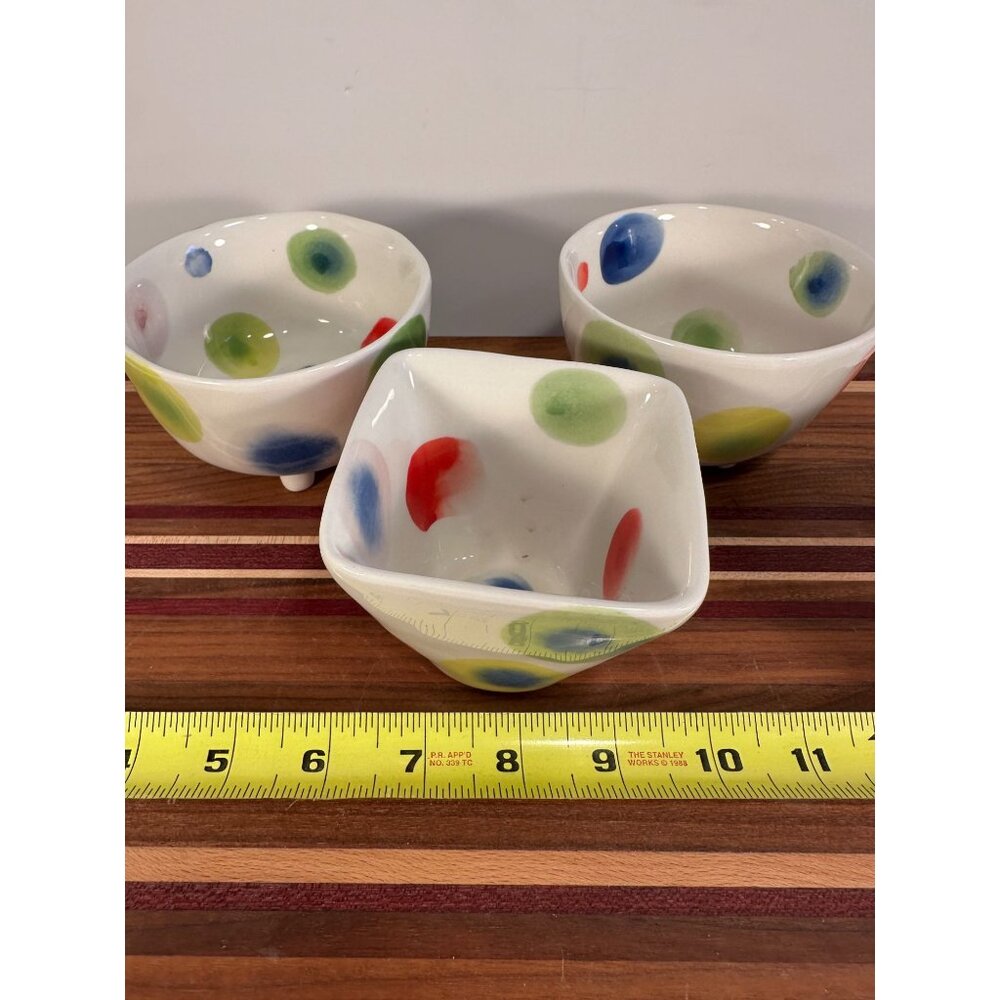 3 Tilda Nut Bowls